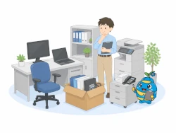 事務所移転で出る什器をまとめて見てほしい