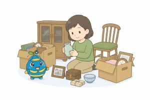 実家整理・遺品整理で出た品を相談したい